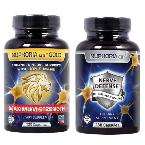 NUPHORIA Gold & NERVE DEFENSE Bundle (SAVE 10%)