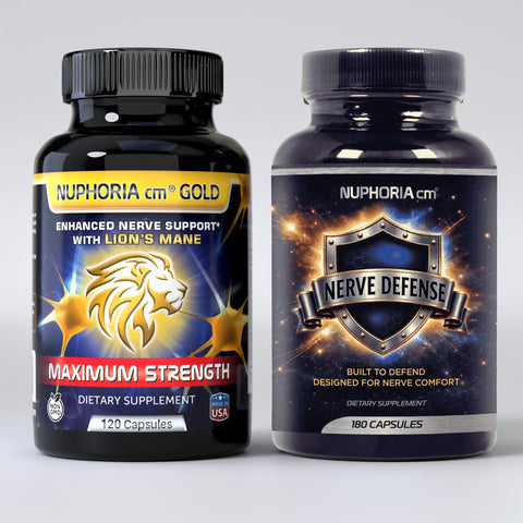 NUPHORIA Gold & NERVE DEFENSE Bundle (SAVE 10%)